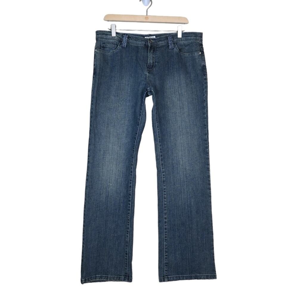 Harold's Womens 12 Bootcut Leg Rhinestone Embellished Jeans